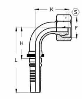 Interlock letkuliitin-M-sisakierteella-90-asteen-kulma-kaavakuva