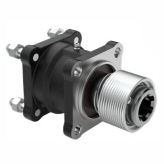 Kazel Hydrauliikkapumpun adapteri, AKSF3, A8x32x36 - B6x21x25 L160mm
