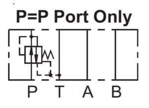 Cetop 3 Paineenalennusventtiili 80l/min 315bar, MPR-03P-3-50