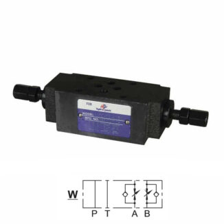 Virtauksensäätöventtiili Cetop 3 / NG6 30l/min 315bar, MTC-02-W-50-D