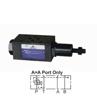 Paineenalennusventtiili Cetop 3 / NG6 35l/min 210bar, MPR-02A-3A-50-A