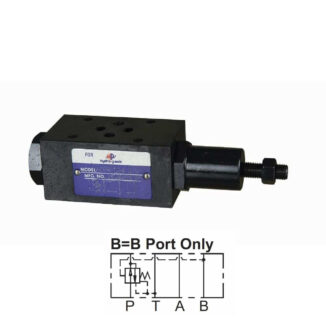 Paineenalennusventtiili Cetop 3 / NG6 35l/min 210bar, MPR-02B-3A-50-B