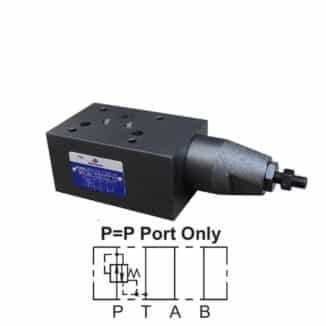 Paineenalennusventtiili Cetop 5 / NG10 70l/min 210bar, MPR-03-P-3-50