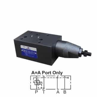 Paineenalennusventtiili Cetop 5 / NG10 70l/min 210bar, MPR-03A-3A-50-A