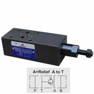 Paineenrajoitusventtiili Cetop 3 / NG6 35l/min 315bar, MR-02A-3-50-A