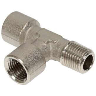 T-liitin 1/4 SK-UK-SK Messinki A13, 34-A1302