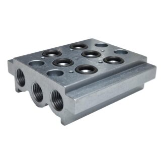 Jakotukki SOV/PNV-venttiilille 2 x 1/8" 33-CVM-18-02/0223000201