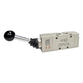 Käsiohjattu Venttiili 5/2 1/8 Päätyvipu+lukitus 33-MAV25VLBOO/7010001700