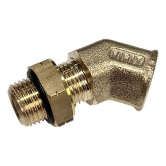 Liitin 45° M16x1,5 M.F mutteri+ OR jarru 740 51615