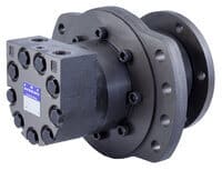 Hydraulimoottori (TMVW) laippa-akseli, napakiinnitys TMYFT6305HDPC