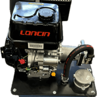 LONCIN 13HP hv@3600 rpm, vaaka-akseli 27l/Min 160Bar Säiliö 40L/8.2 cm3 Sähköstartilla