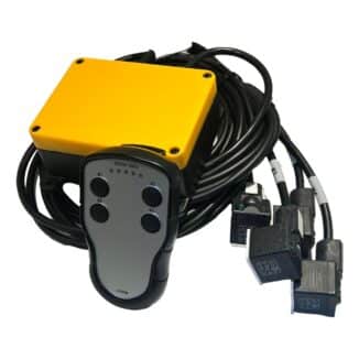 Valmiiksi johdotettu järjestelmä, Hirschmann, 4-painiketta