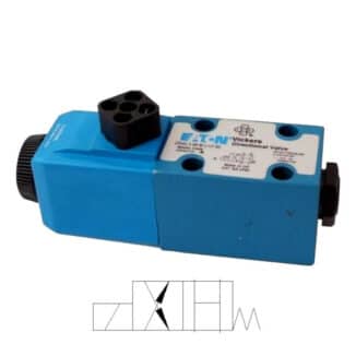 Vickers Cetop3 venttiili, 350bar, 60l/min, DG4V-3-0B-MU
