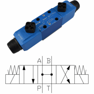 Vickers Cetop3 venttiili, 350bar, 60l/min, DG4V-3-0C-MU