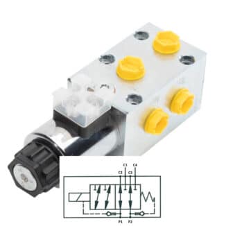 Sähköohjattu 6/2 Suuntaventtiili R3/4", E6234-350