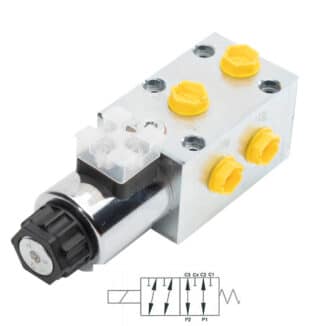 Sähköohjattu 6/2 Suuntaventtiili R3/4", E6234Y