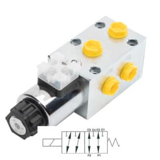 Sähköohjattu 6/2 Suuntaventtiili R3/8", E6238Y