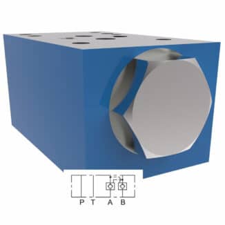 Vickers Cetop 3 moduliventtiili, 694400