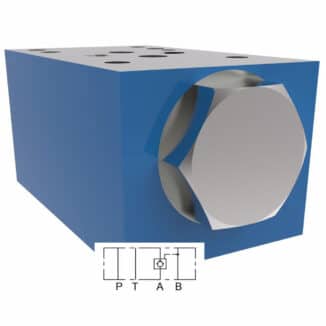 Vickers Cetop 3 moduliventtiili, 870024