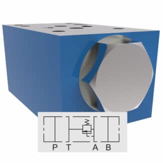 Vickers Cetop 3 moduliventtiili, 871702