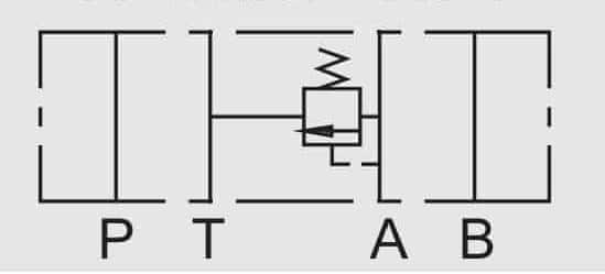 Vickers Cetop 3 moduliventtiili, 871702