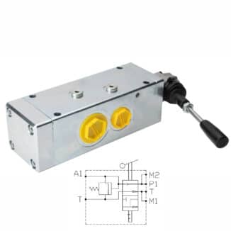 Vapaakiertoventtiili 1-piirinen, R1", paluu R1 1/2", KV321